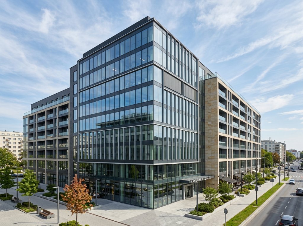 Glass facade solutions are suitable for buildings that require natural light
