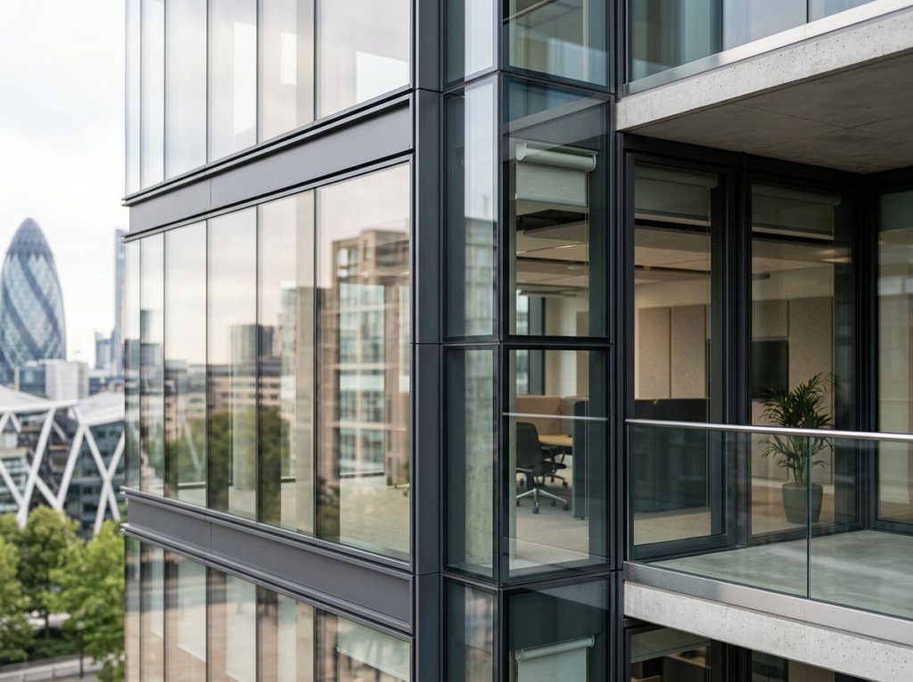 Modern Glass Facades for Bright Architectural Spaces